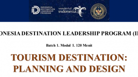Destination Leadership Program : TOURISM DESTINATION: PLANNING AND DESIGN